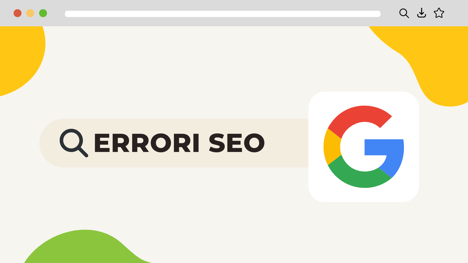 Errori SEO