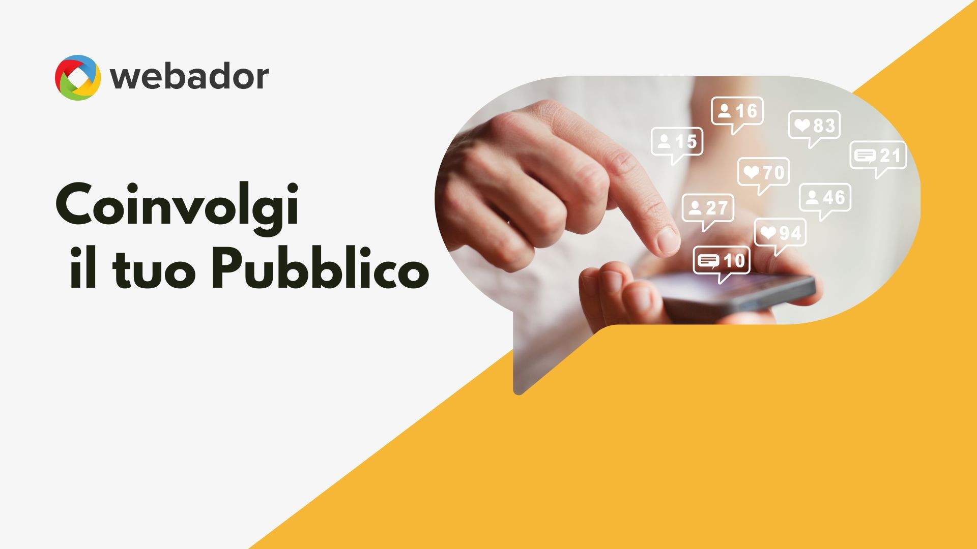 Coinvolgi pubblico