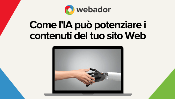 Come l'IA potenzia i contenuti del tuo sito Web